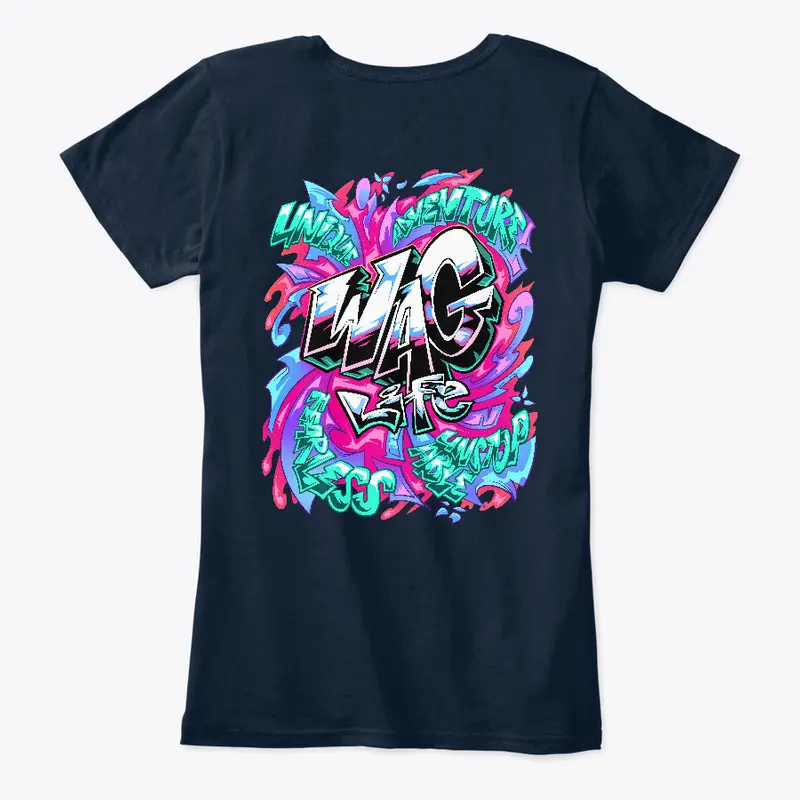 WAG LIFE Urban Graffiti Adventure Tee